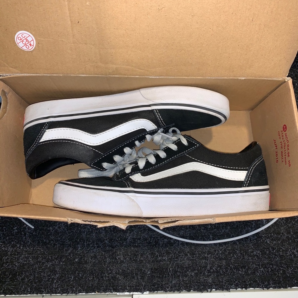 black vans (accepting all reasonable offers)